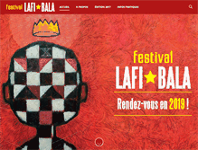 Tablet Screenshot of lafibala.com